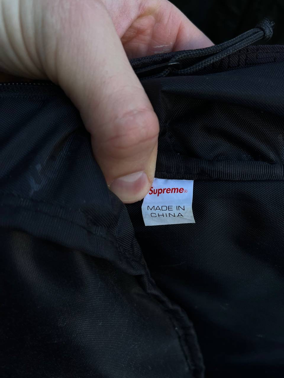 Supreme Rygsæk Taske sort Cordura