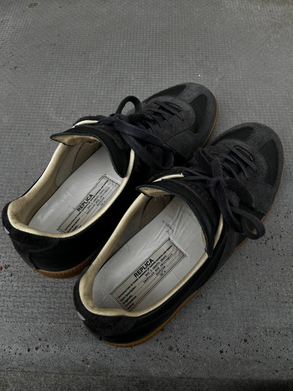 Maison Margiela Gats Replica 70’s Sort 43 Brugt Used