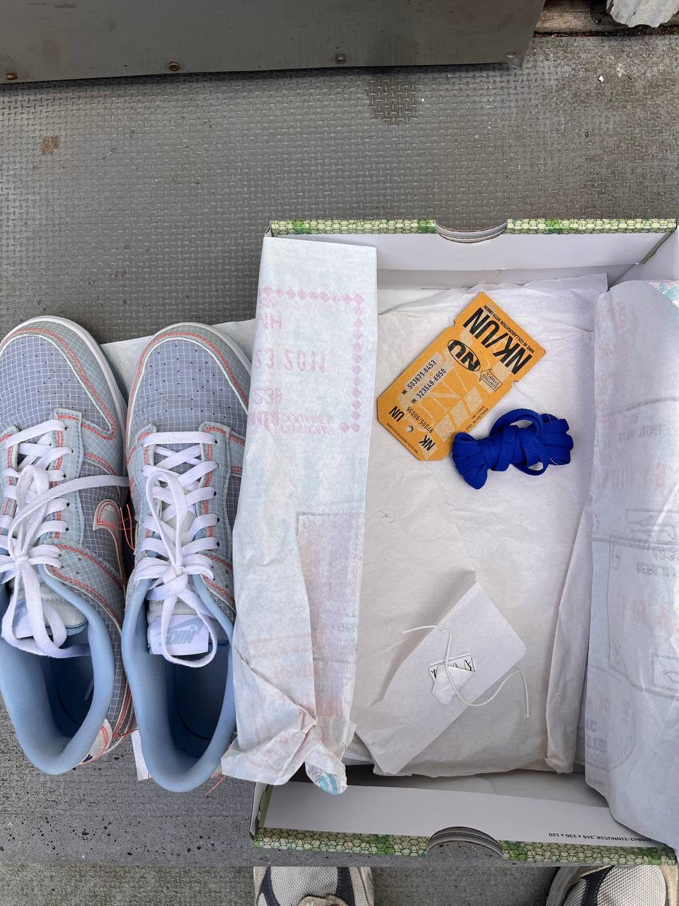 Nike Dunk Low X Union LA Argon 44.5 10.5 US