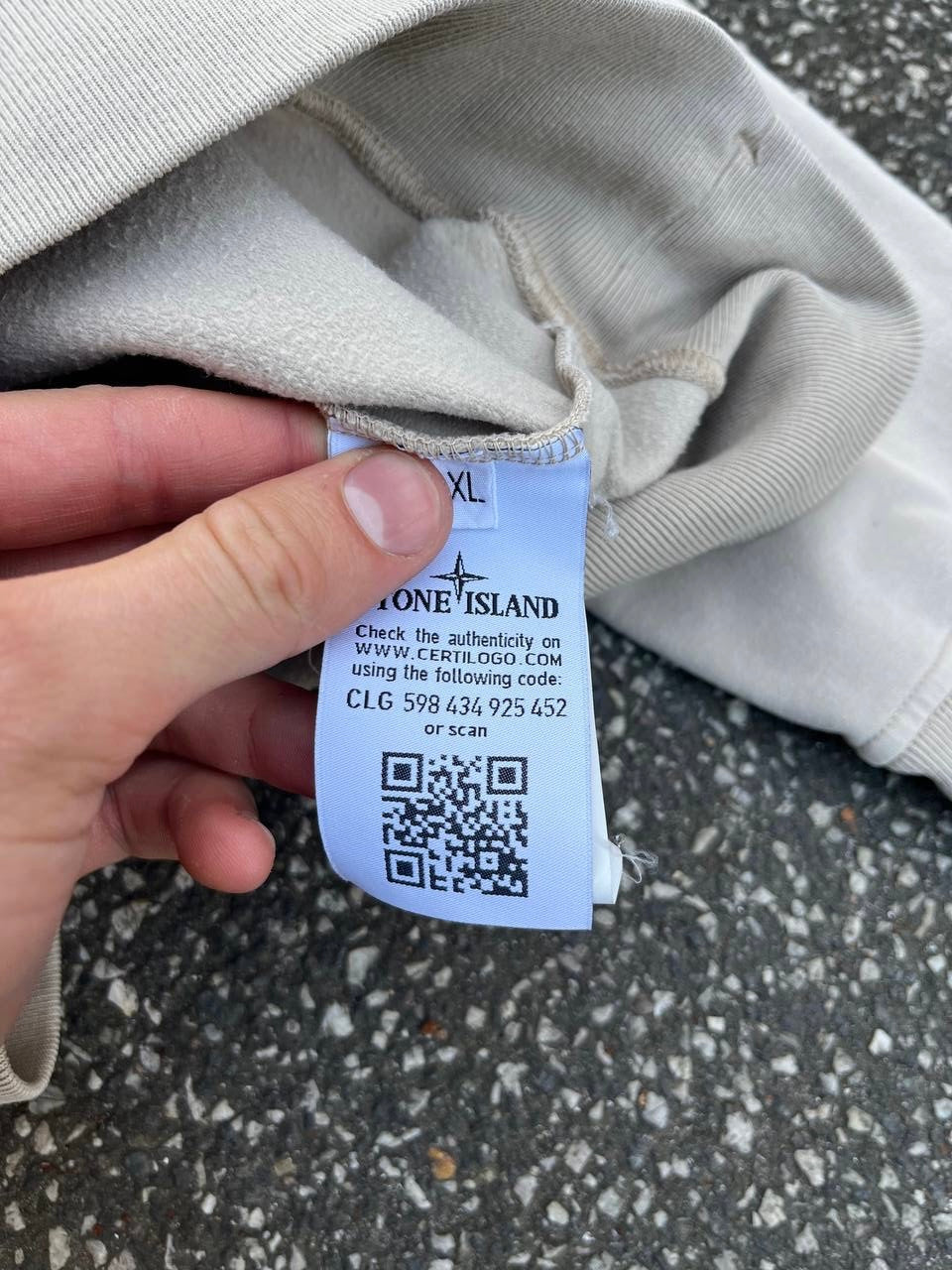 Stone Island Sweatshirt Beige XL