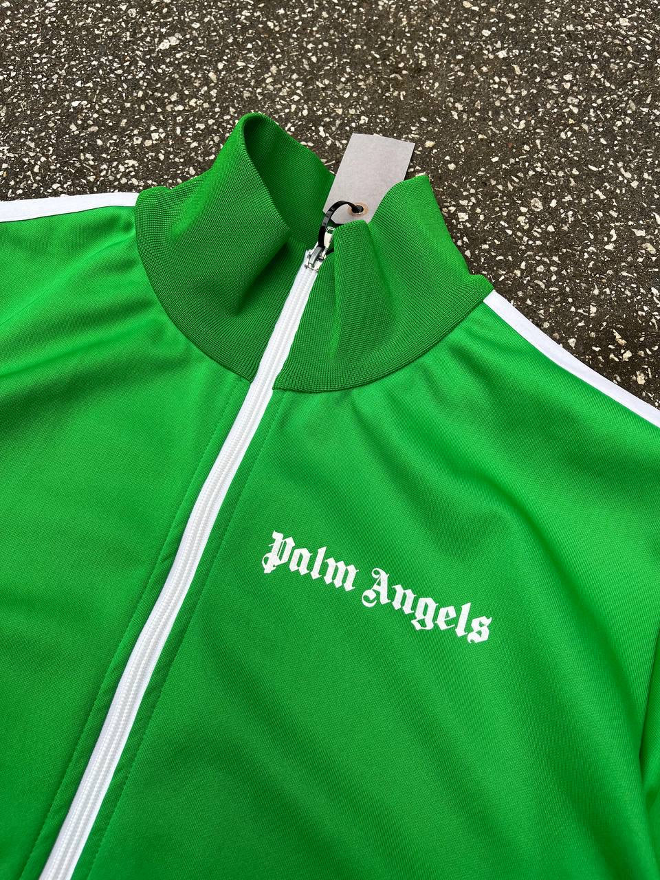 Palm Angels Track Zip Green XL Grøn Brugt