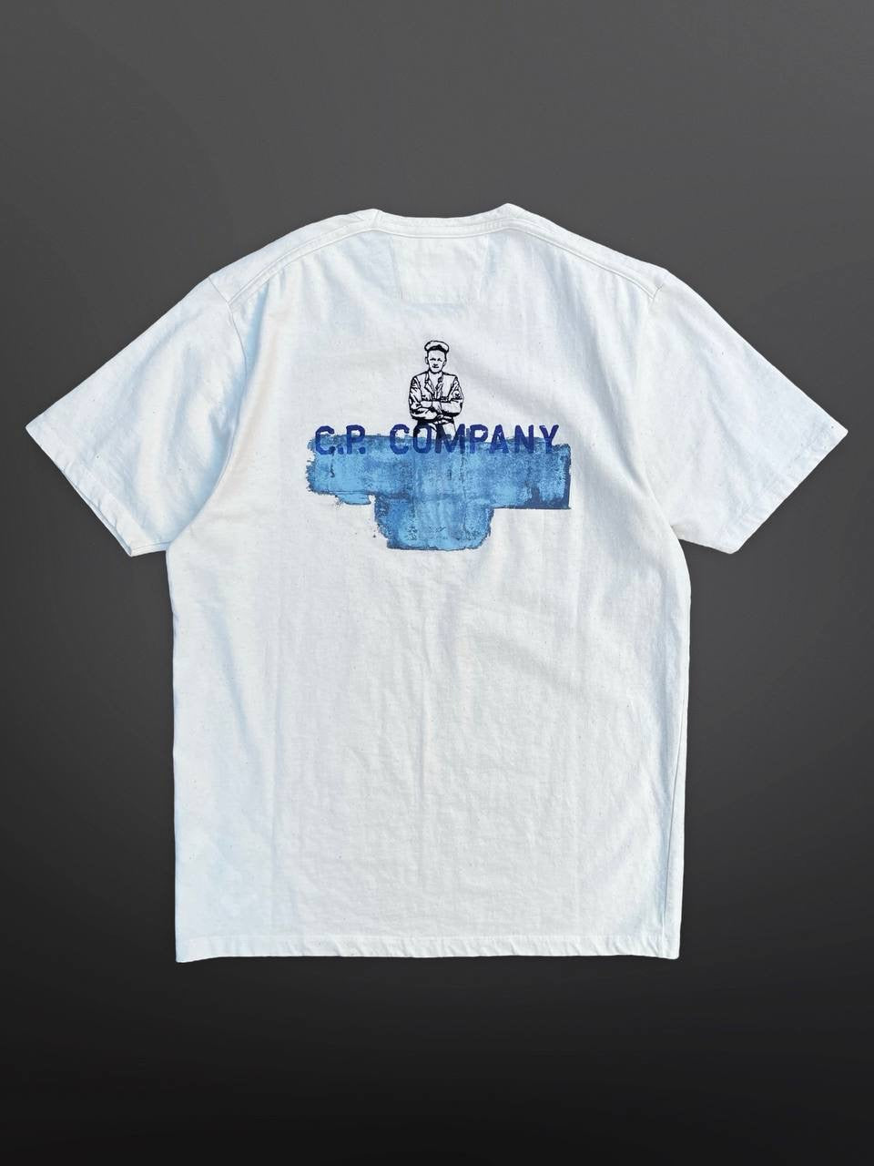 C.P. Company T-shirt Creme Large Brand New