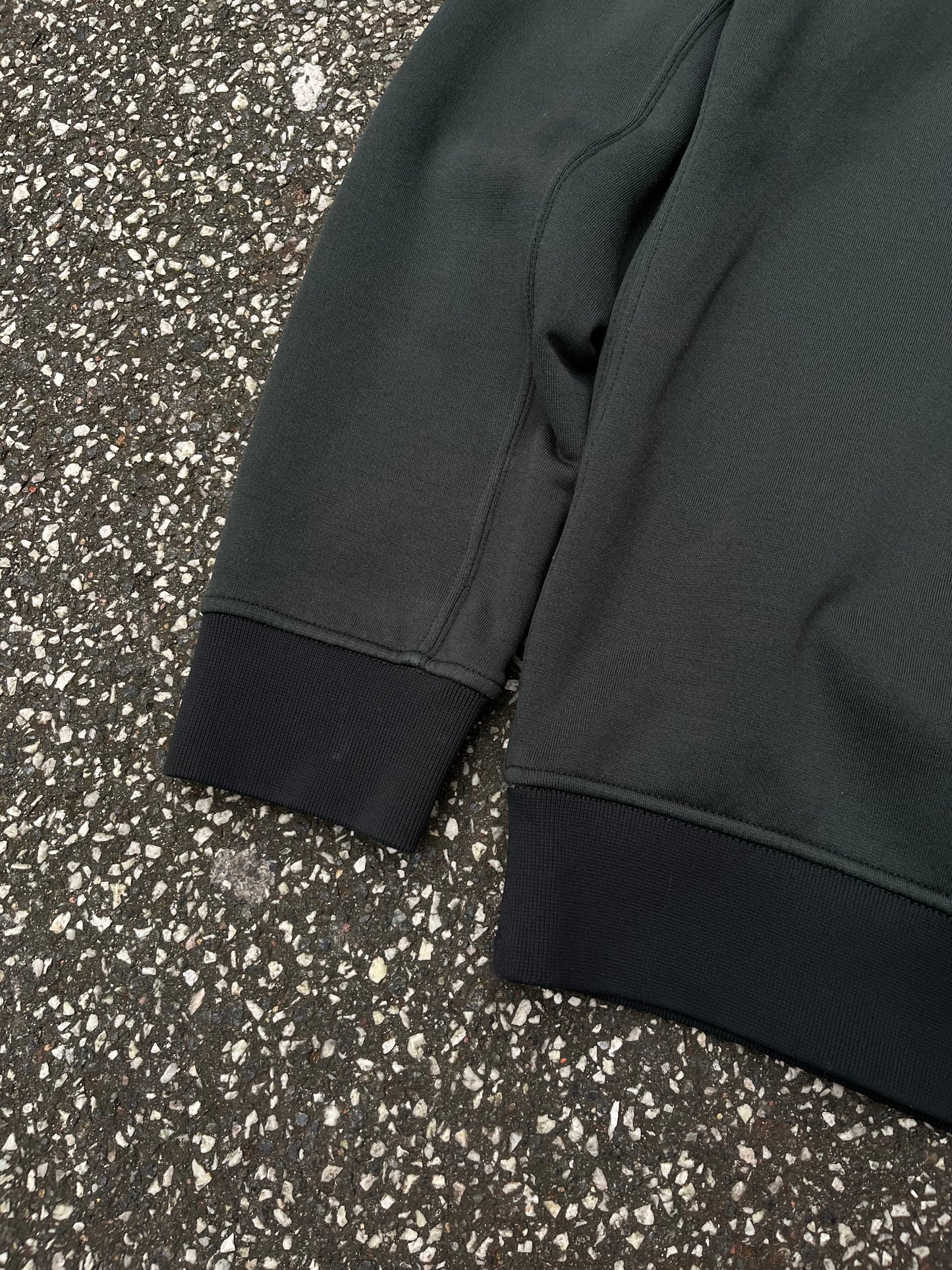 Stone Island Sweatshirt With Nylon Pocket – Dark Green Str. Large