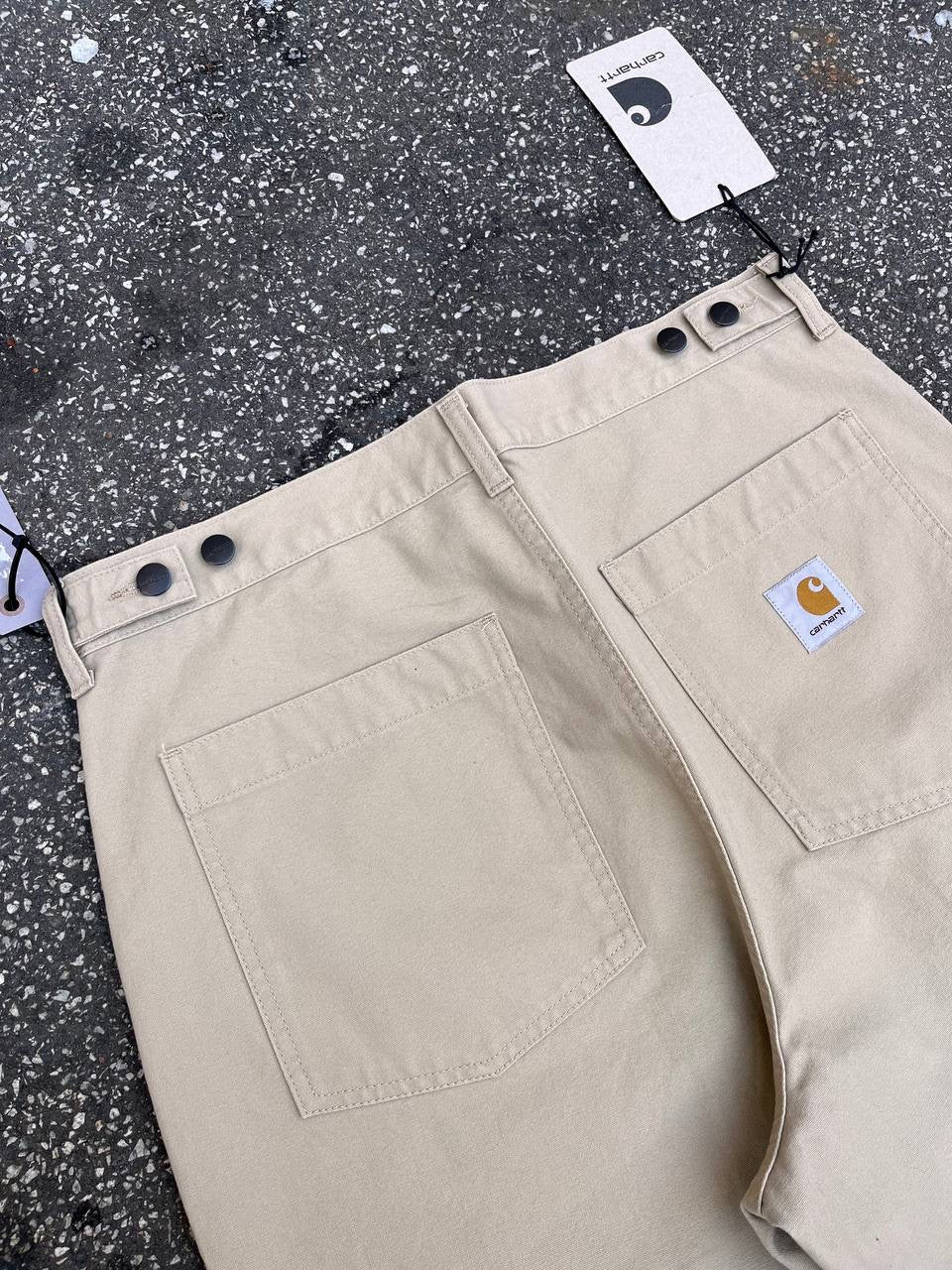 Carhartt WIP Council Pant busker 32 i beige nye