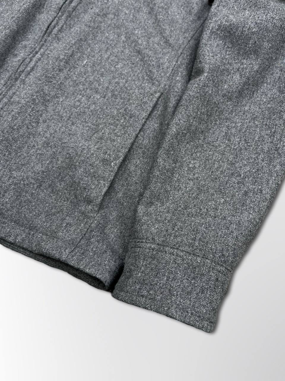 Stone Island Jakke i Uld Grå Brugt