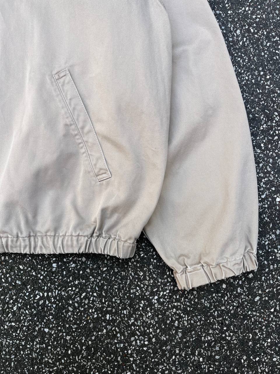 Brugt Used Vintage Polo Ralph Lauren Harrington jakke i beige Old Money style XL extra large