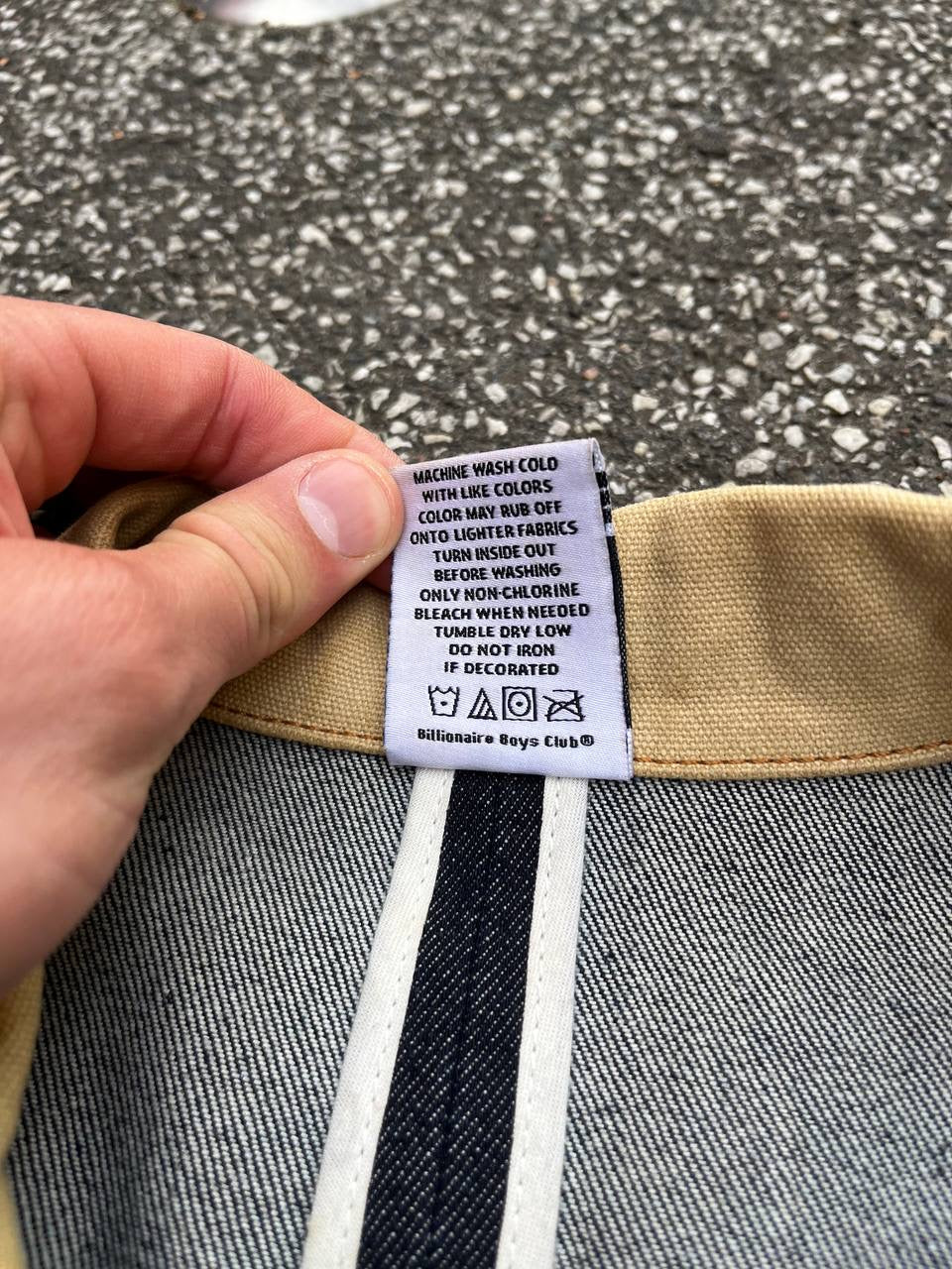 Billioaire Boys Club Denim Jakke Japansk Selvedge M Medium Vintage
