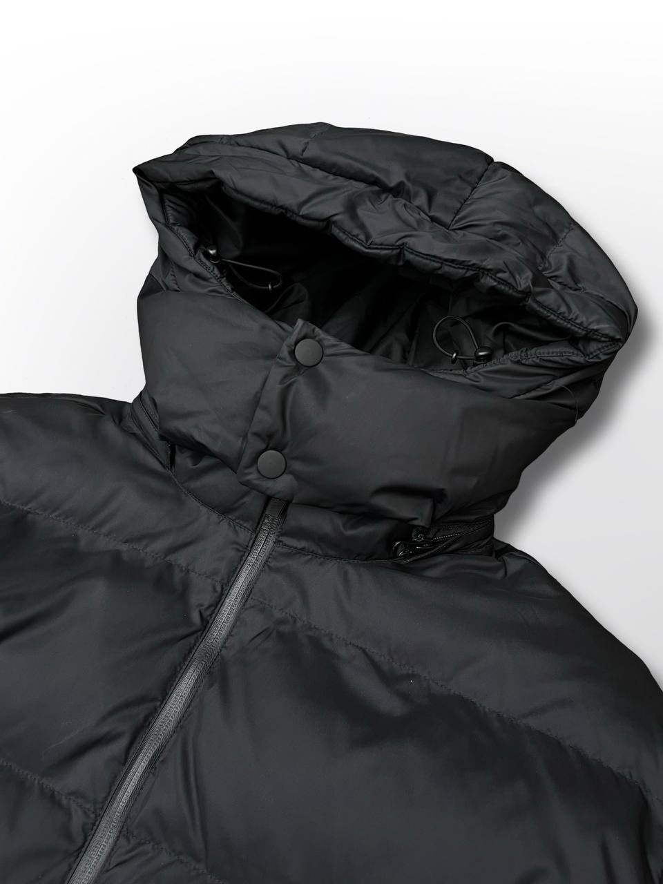 Brugt Carhartt puffer Jakke jacket anorak vinterjakke goose down i Sort Black XL xlarge Jones Pullover
