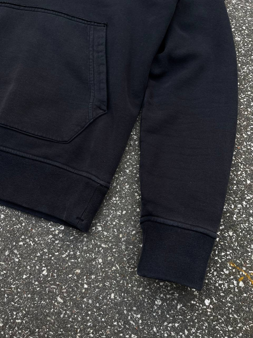 Stone Island Hoodie Hættetrøje Sort Black Large 691562820 Brugt Used