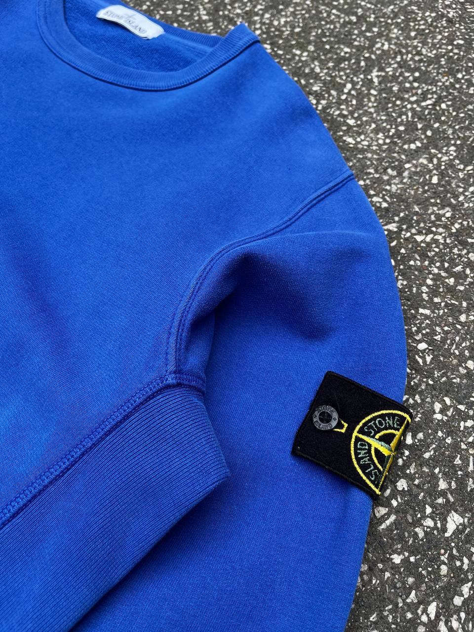 Stone Island Sweatshirt I Blå XL Brugt Used