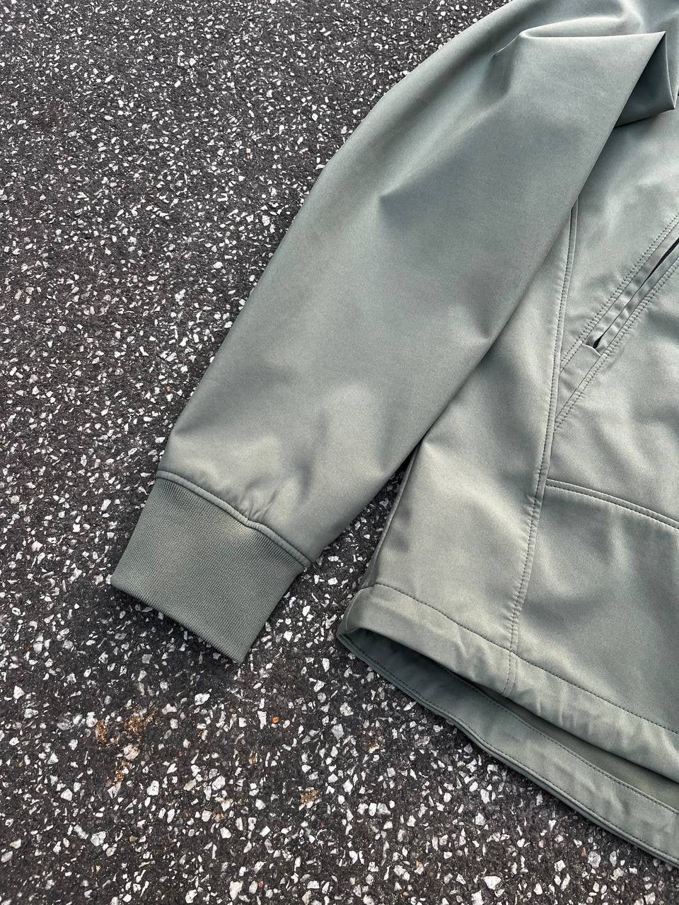 C.P.Company Softshell Jakke i Grøn med Briller Small