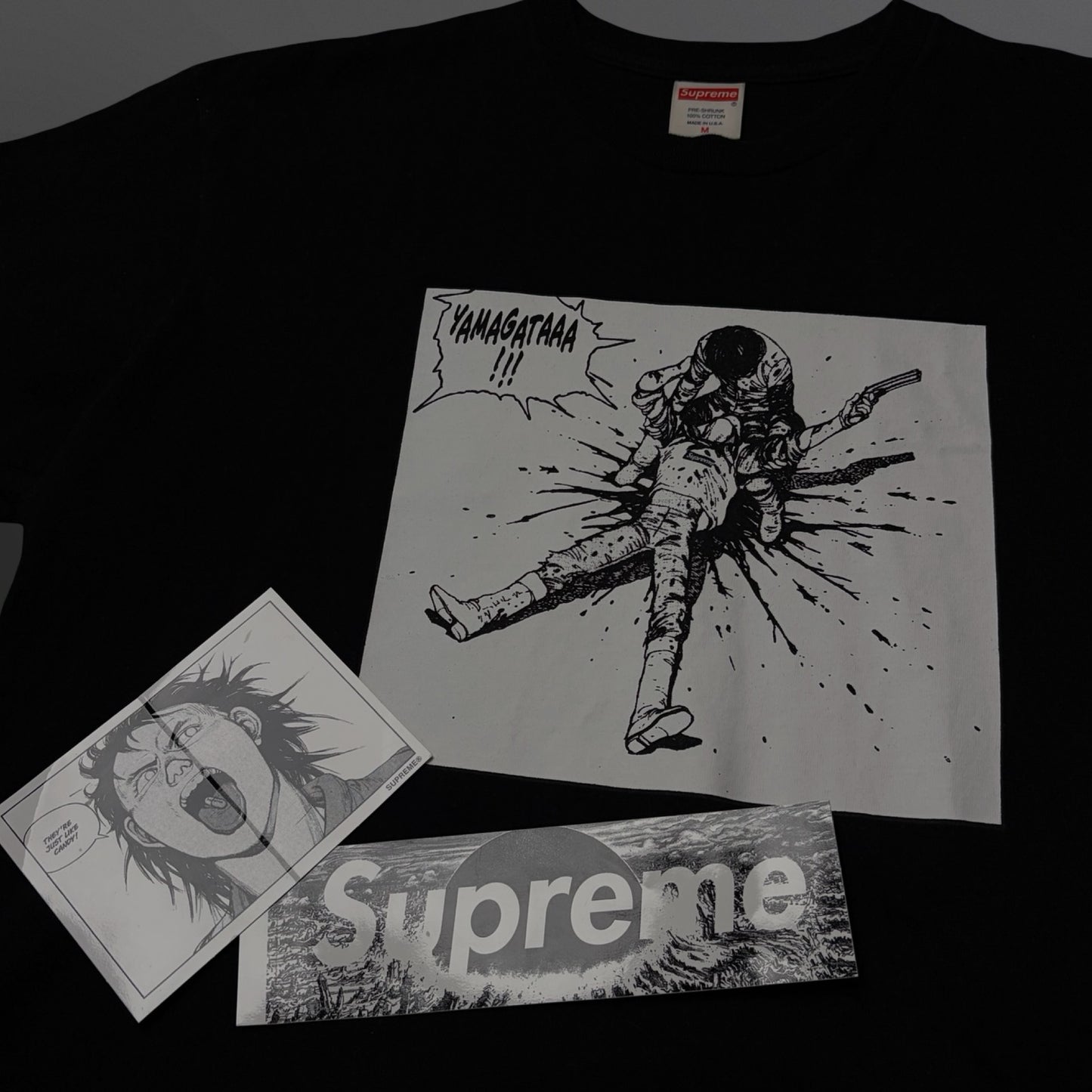 Supreme Akira “YAMAGATAAA!!!” Tee – Black (Medium)