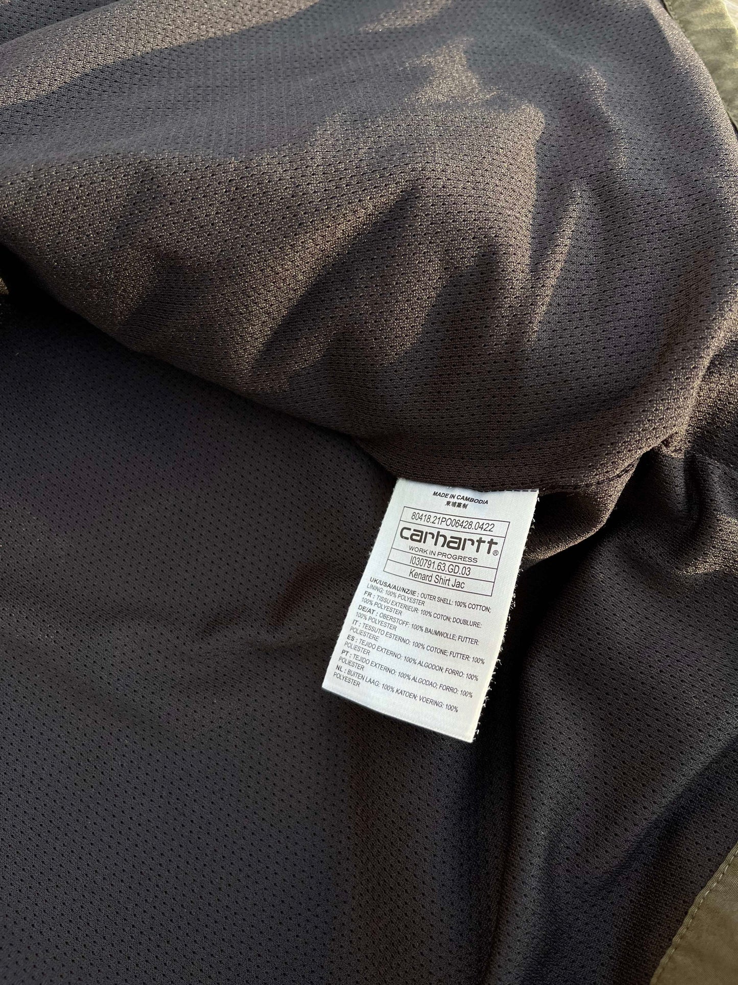 Overshirt Carhartt WIP kenard shirt jacket - supersaelger