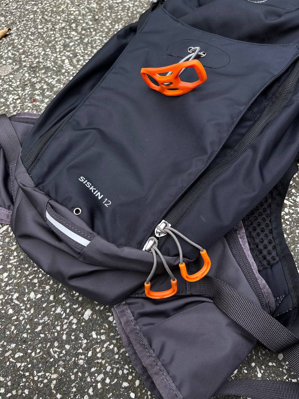 Brugt used Osprey rygsæk i sort 12L