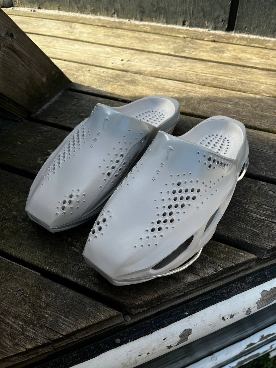 Nike X MMW badesandaler til mænd - grå 46