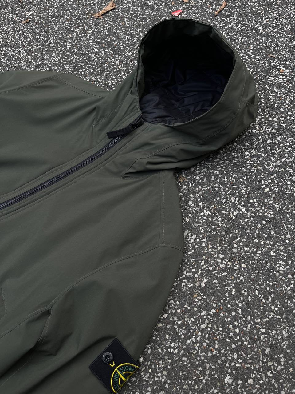 Stone Island Soft Shell-R With Prima Loft Insulation Technology Grøn Green M Medium