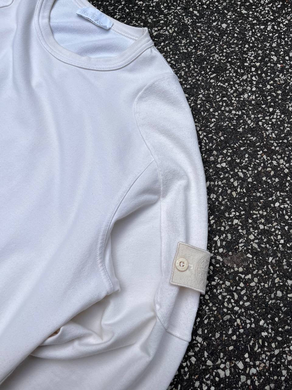 Stone Island Ghost Sweatshirt Hvid White 6815620F6