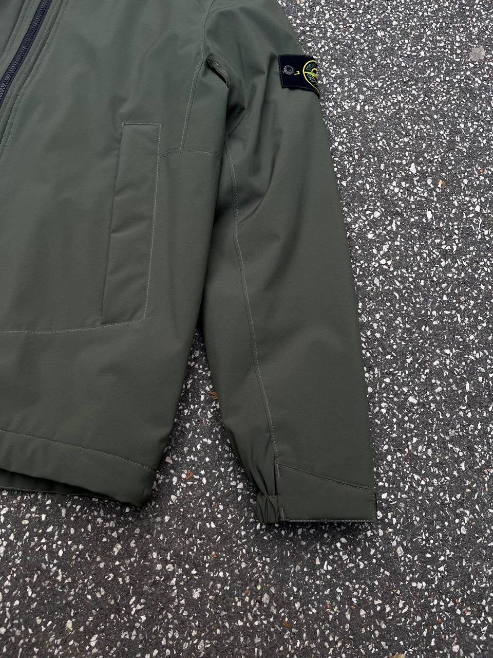 Stone Island Soft Shell-R With Prima Loft Insulation Technology Grøn Green M Medium