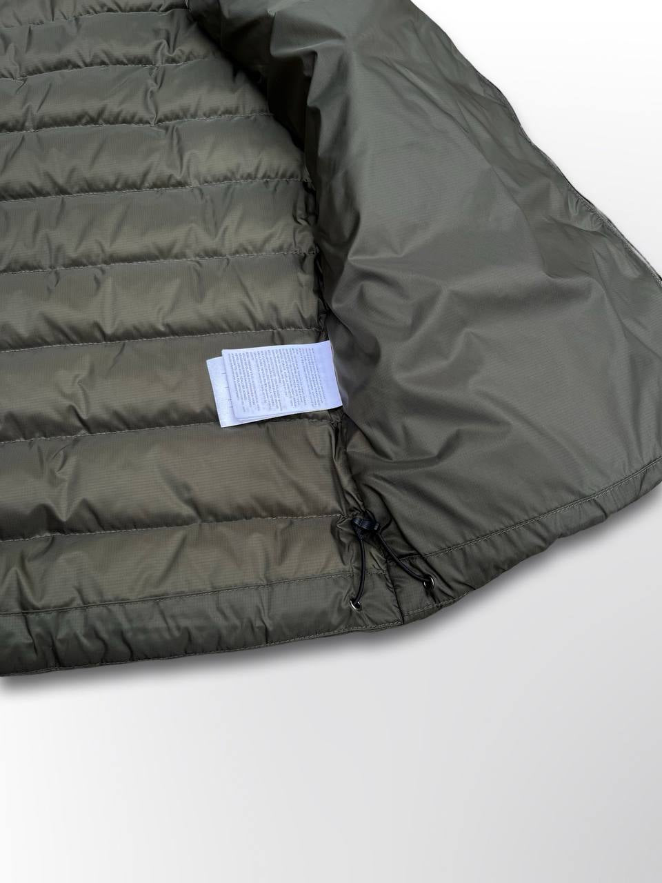Brugt Arc’teryx Cerium down vest i khaki grøn M medium