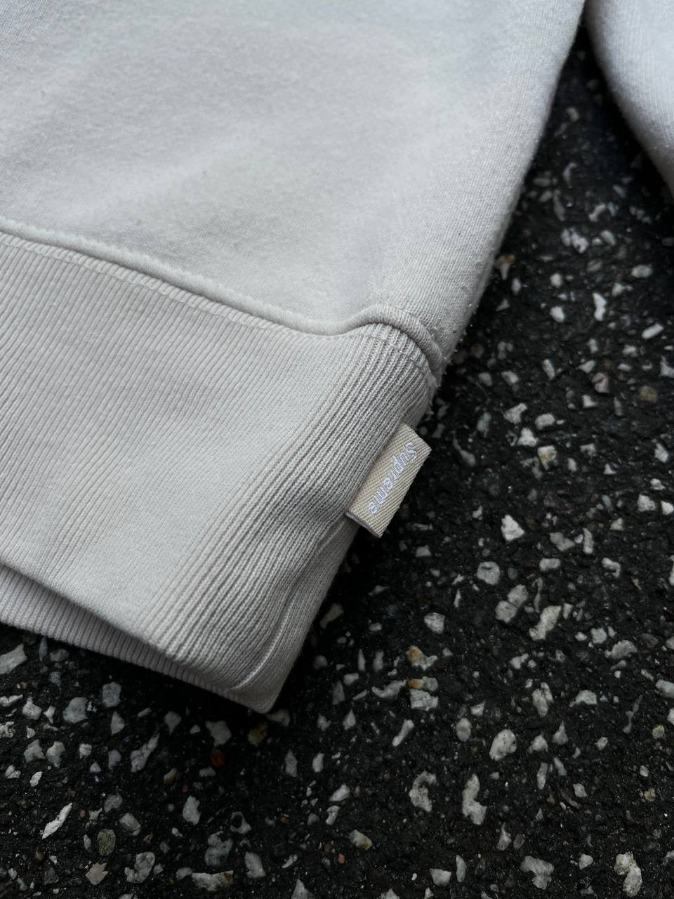 Supreme X Timberland Sweatshirt L Large Beige Trøje