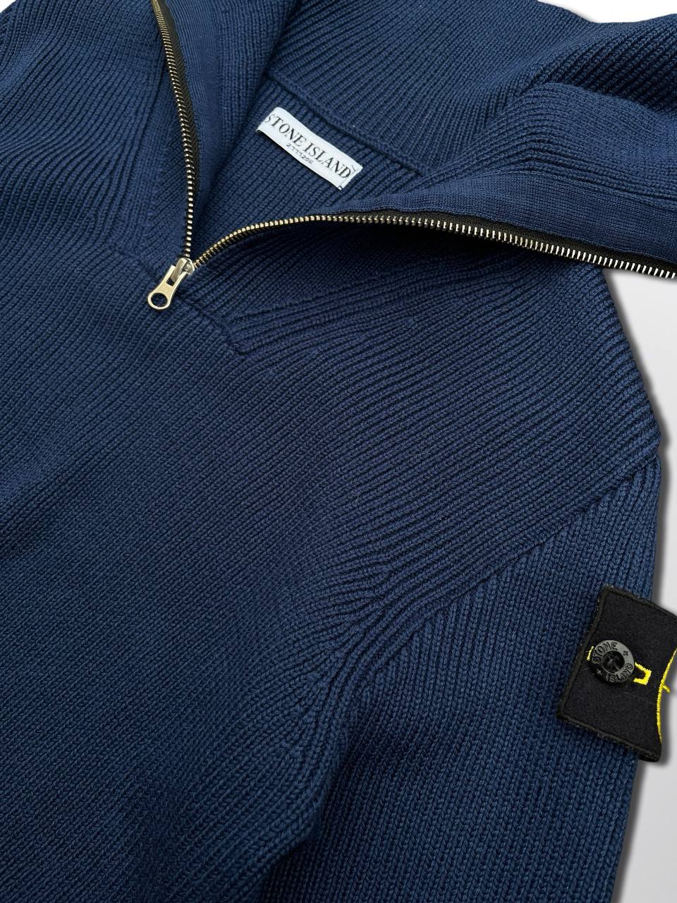 Strik Stone Island Knitwear Vintage 2011 Navy Medium 5515547A1485