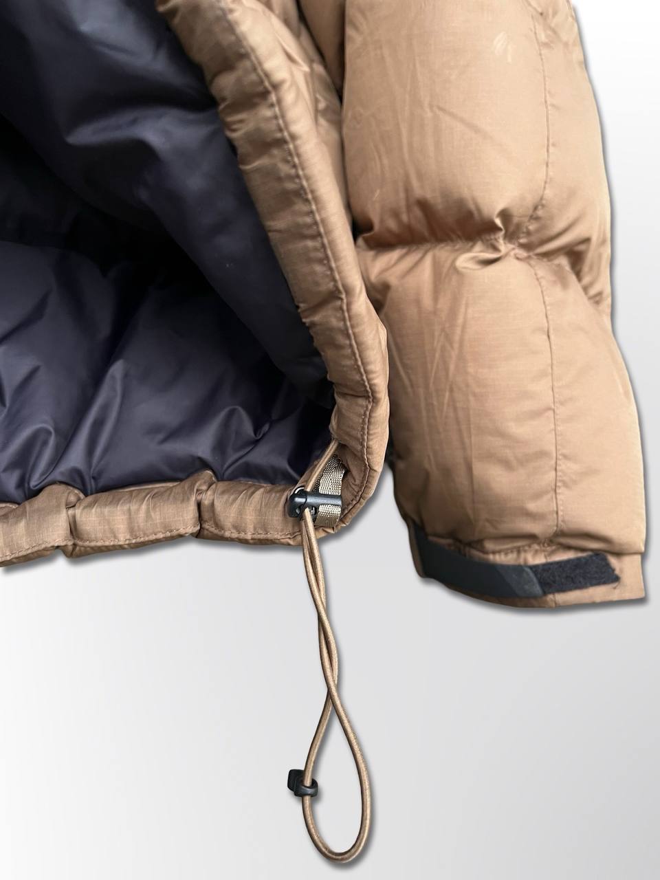 Polo Ralph Lauren Dunjakke i Large I Brun farve Brugt