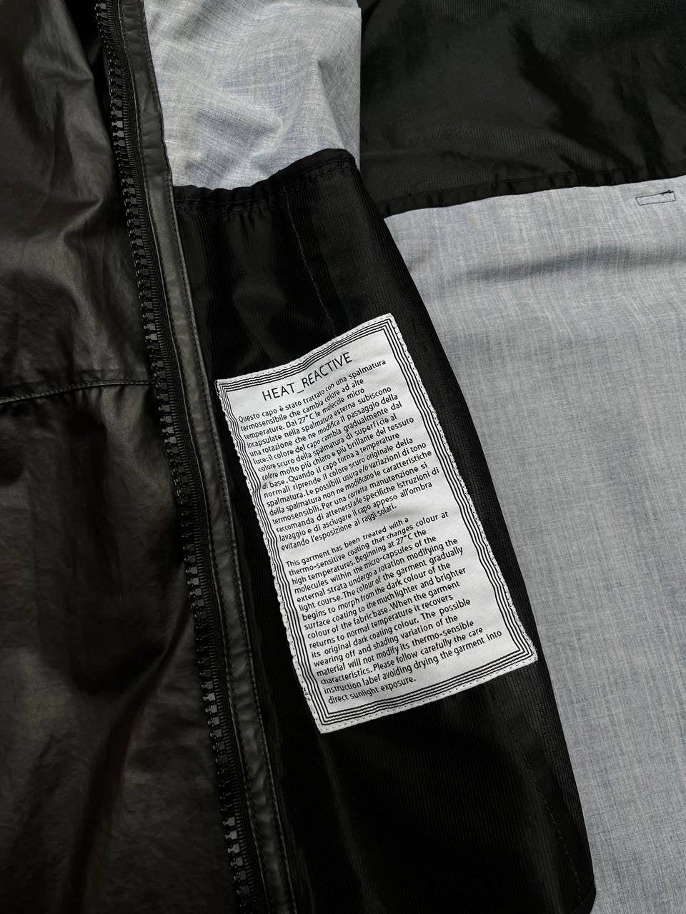 Stone Island Heat Reactive Jacket Jakke i Sort /Blå Blue Ice Jacket 2010 M Medium 541543499/548