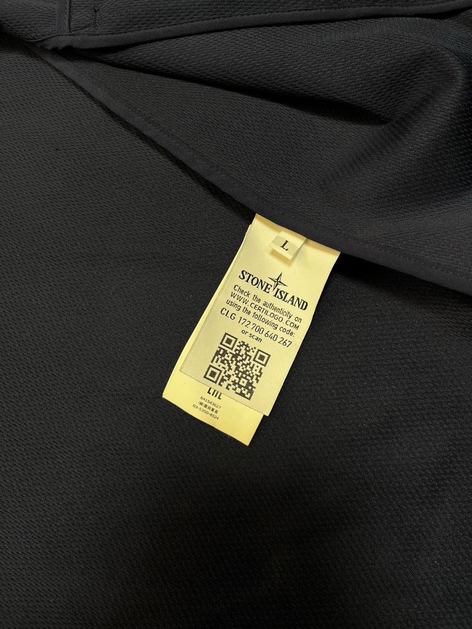 Brugt Jakke Softshell-R Stone Island i Mørkeblå Navy L large