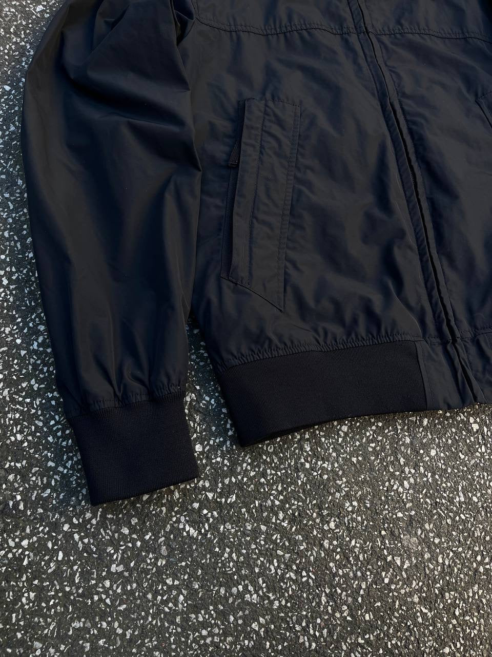 Stone Island Micro Reps Jakke Sommerjakke Vindjakke i Sort Large