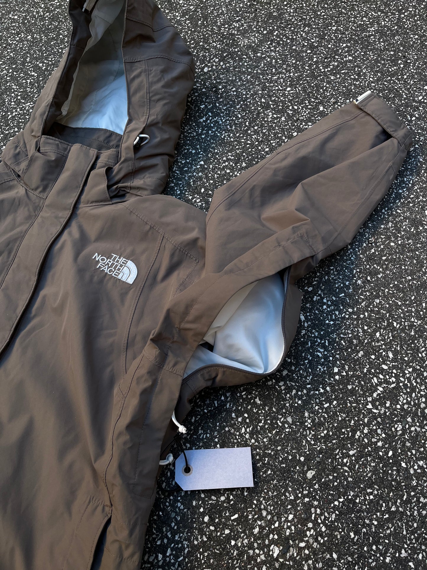 The north face jakke Skijakke regnjakke skaljakke i brun L large dame