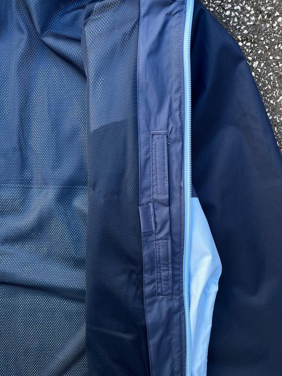 Regnjakke fra Columbia i navy/blå i S Small omni-tech membran