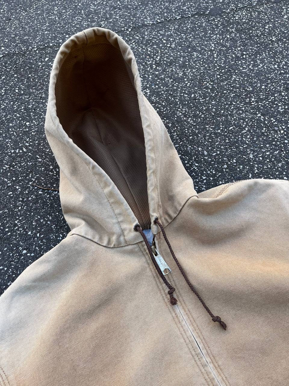 Carhartt Active Jacket Beige Vintage Small herre