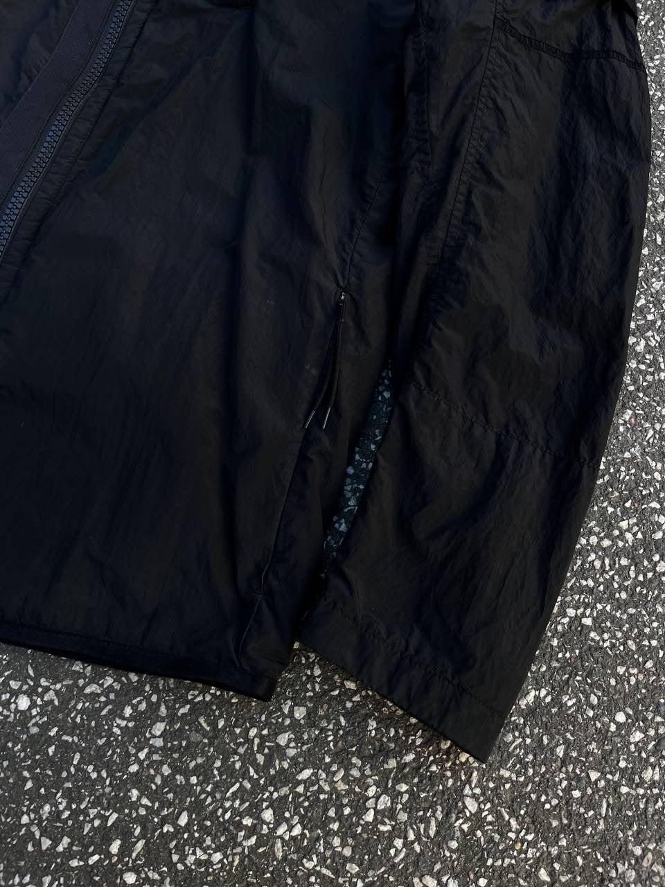 Stone Island Overshirt Sommerjakke i M Medium Sort