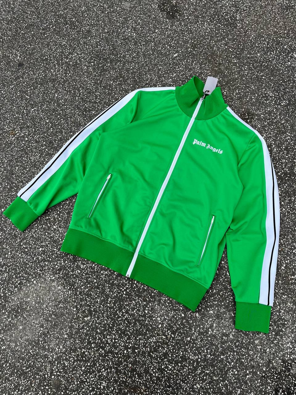 Palm Angels Track Zip Green XL Grøn Brugt