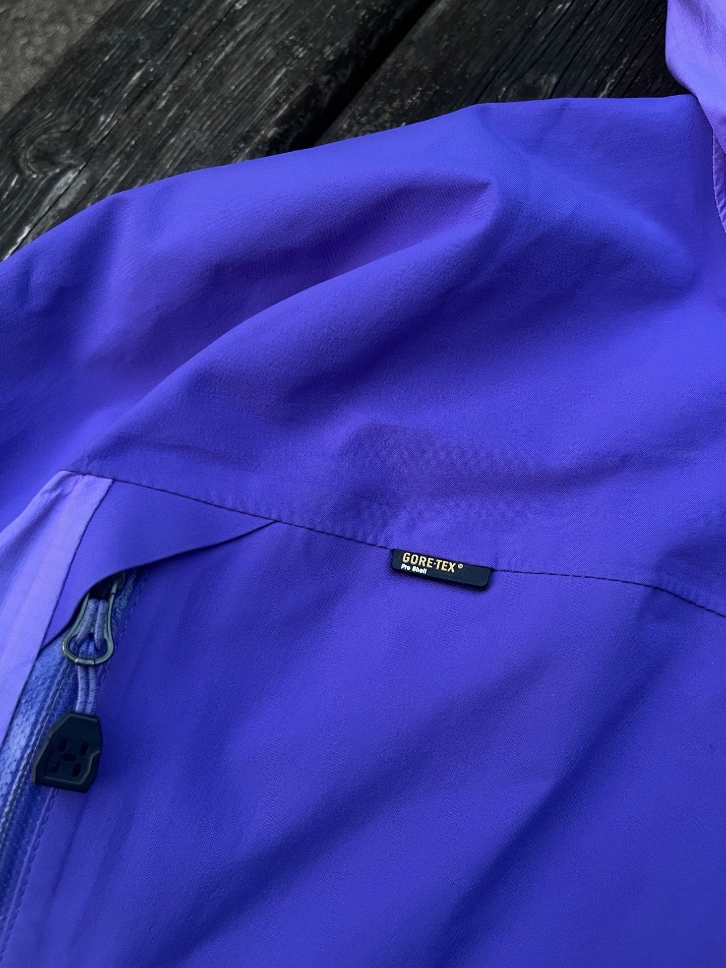 Haglöfs /haglofs Goretex regnjakke/skaljakke/vindjakke L women fitter Medium