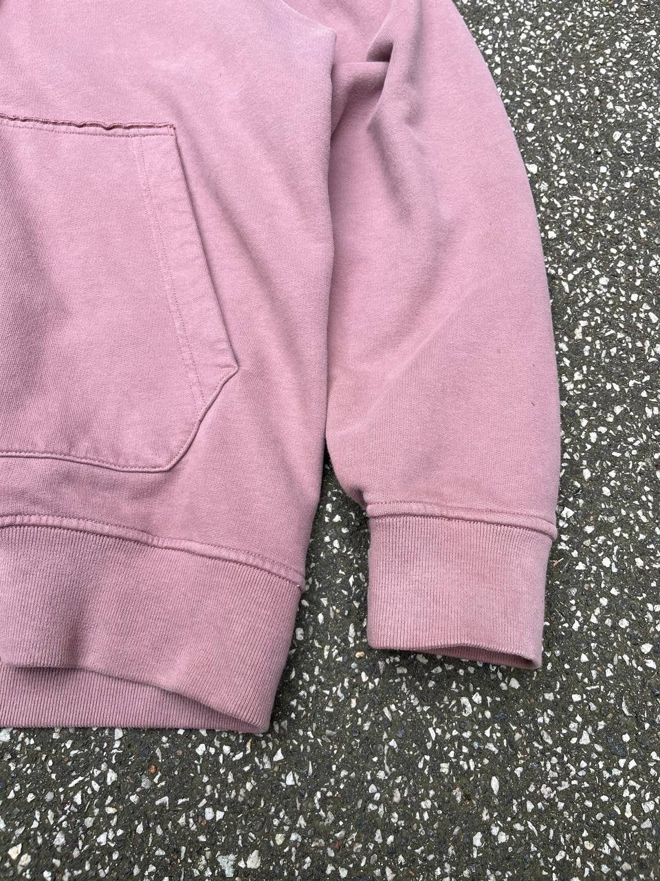 Stone Island Zip Up Hoodie Hættetrøje Rosa Pink XL 691560220