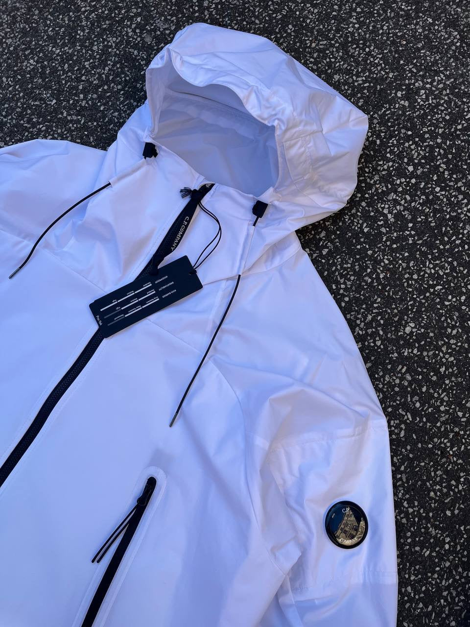C.P. Company Pro Tec Sommerjakke i Hvid XXL 58 Brand New