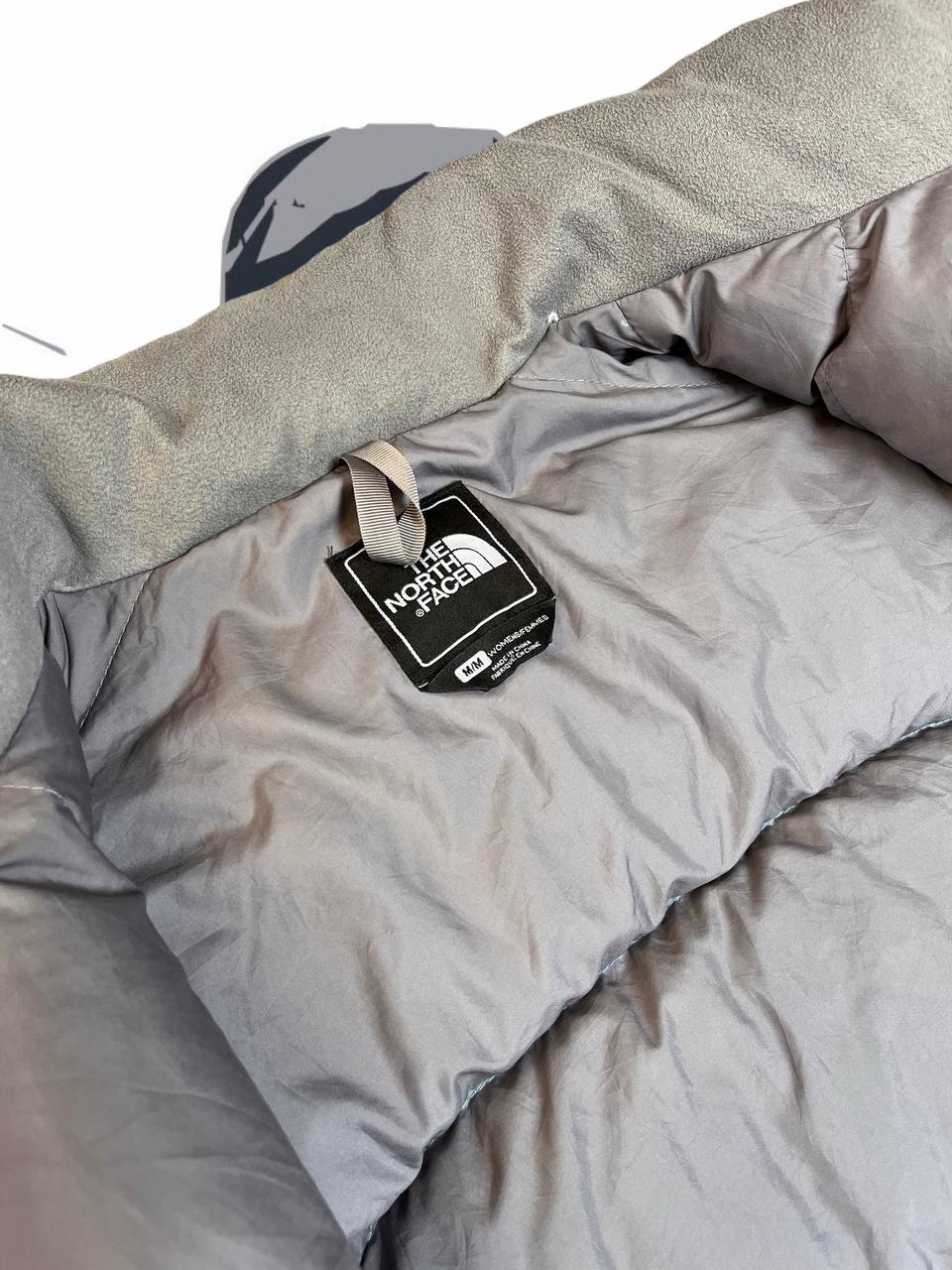 Brugt Used Vintage Dunjakke Puffer The North Face Nuptse 90’s 700 M medium dame kvinde