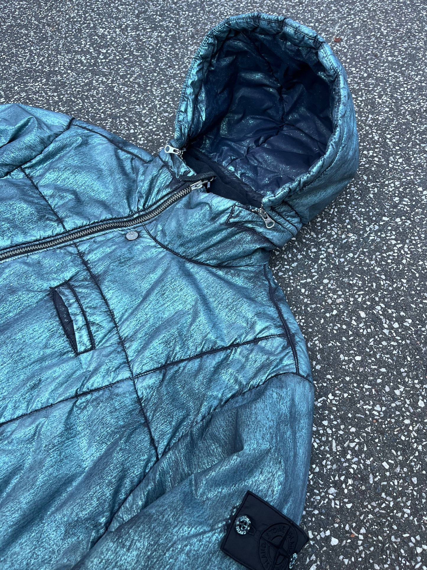 Stone Island Shadow Project Nylon Metallic Mist L Large