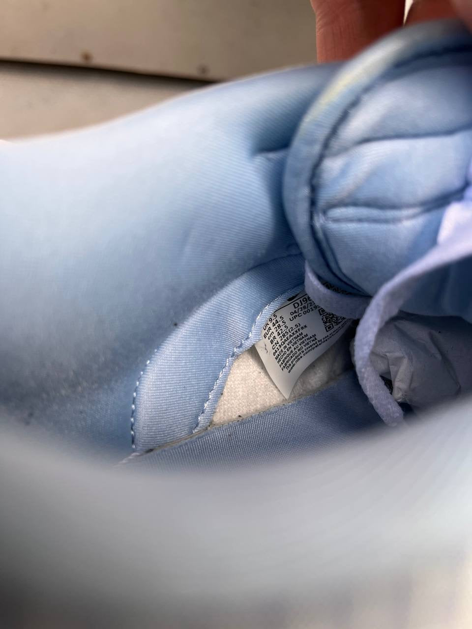 Nike Dunk Low X Union LA Argon 44.5 10.5 US