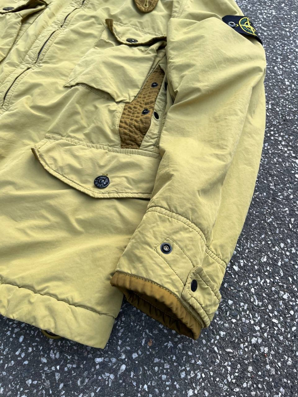 Stone Island David Jakke Med Fleece Insulation Small Ny