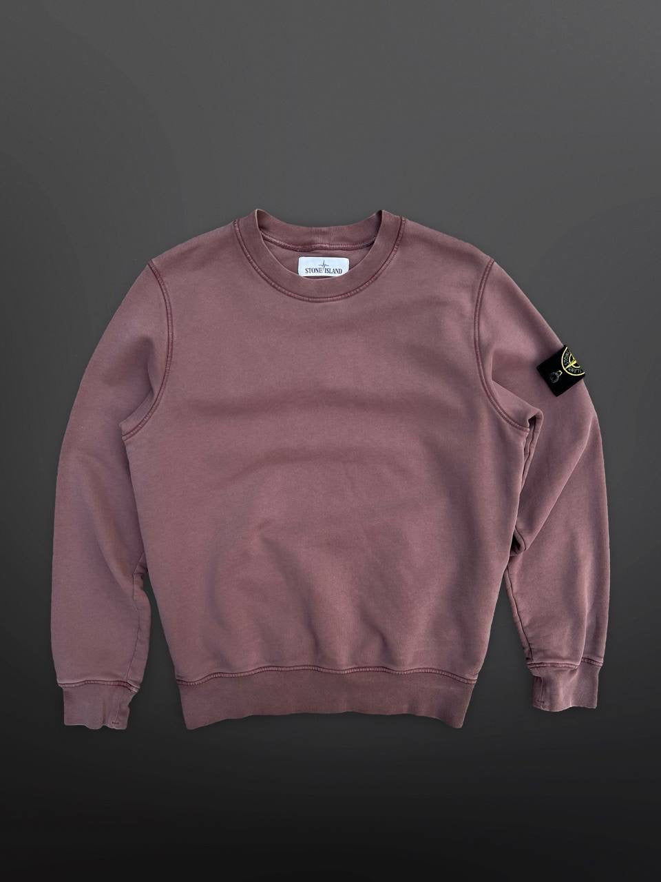 Stone Island Sweatshirt Rose Rosa Farve S small Brugt