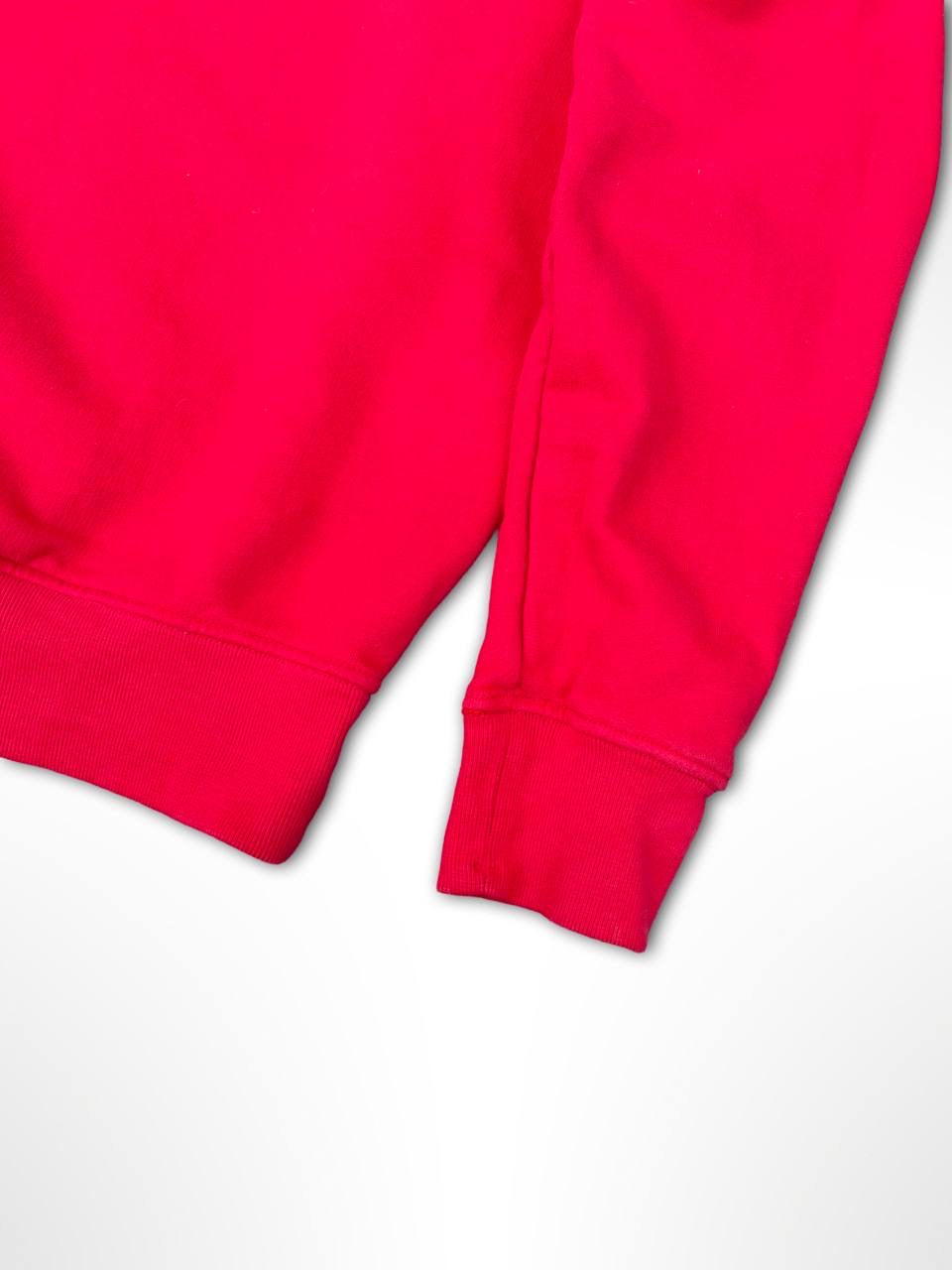Stone Island Sweatshirt i Rød Large Brugt