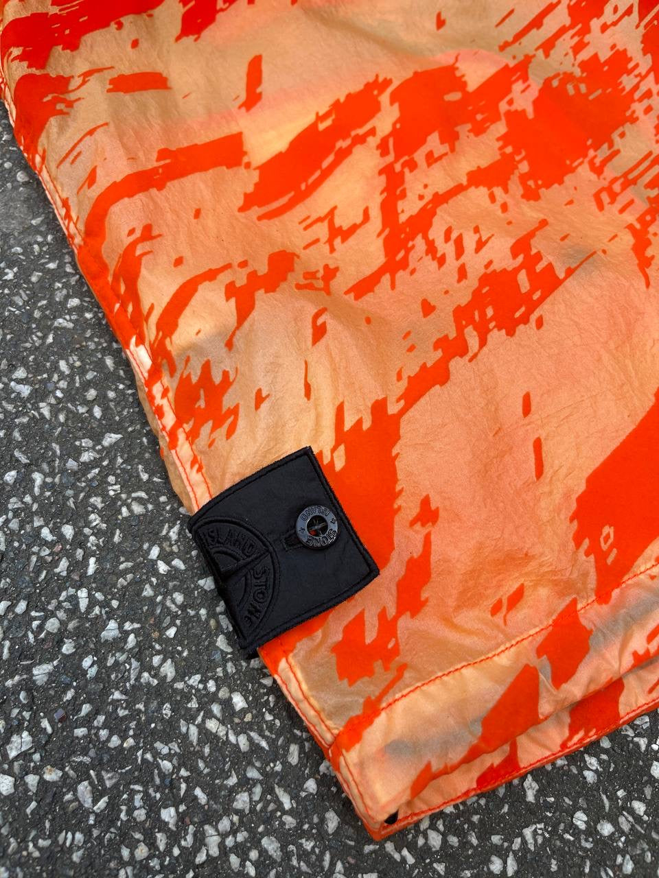 Stone Island Shadow Project Lucid Flock Vest M Medium Orange