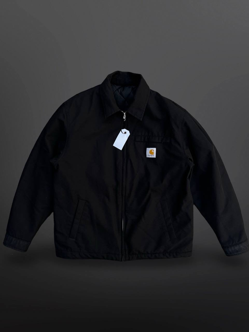Carhartt Detroit Jacket i Sort Madera Jacket Vendbar M Medium