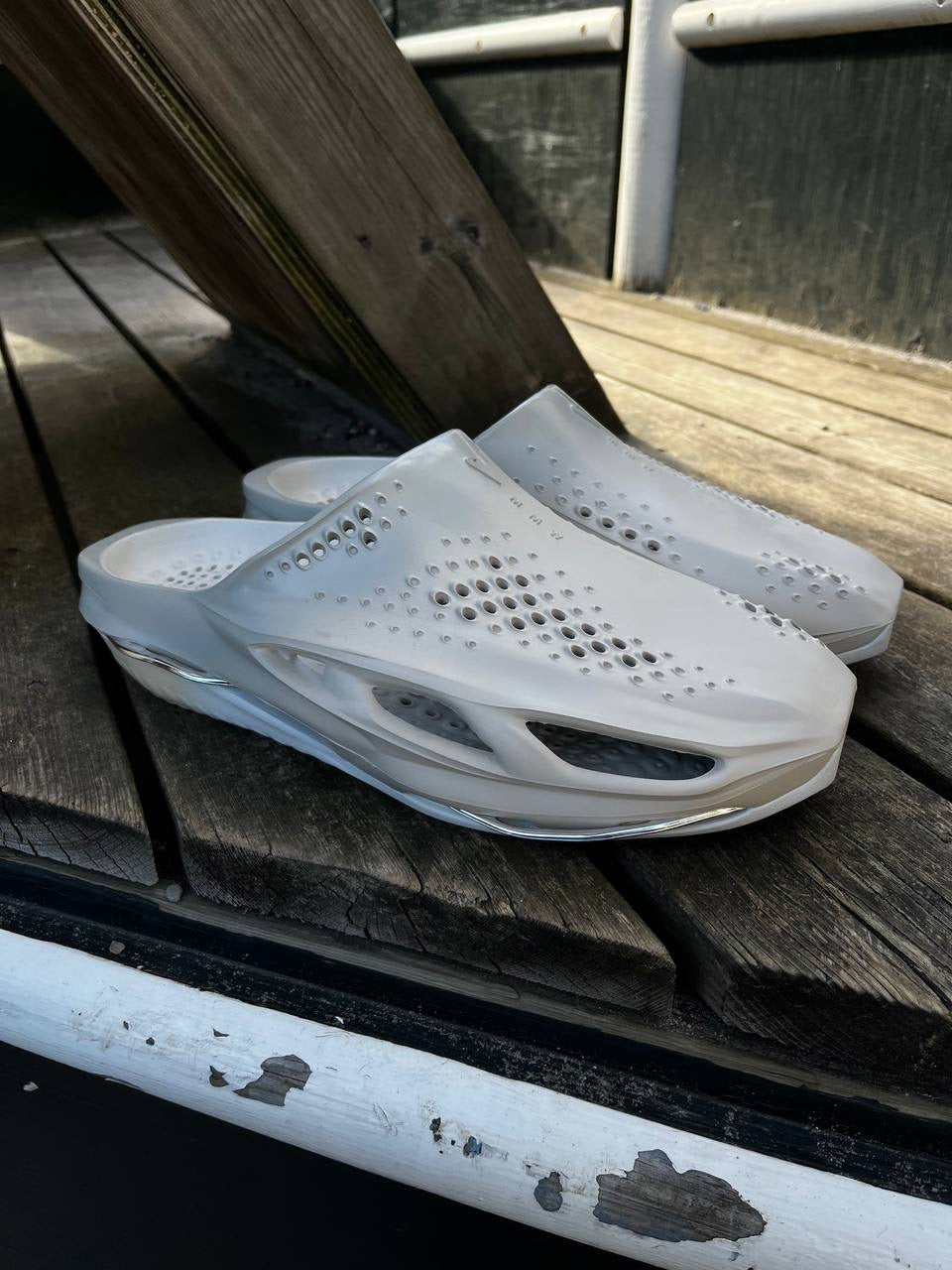 Nike X MMW badesandaler til mænd - grå 46