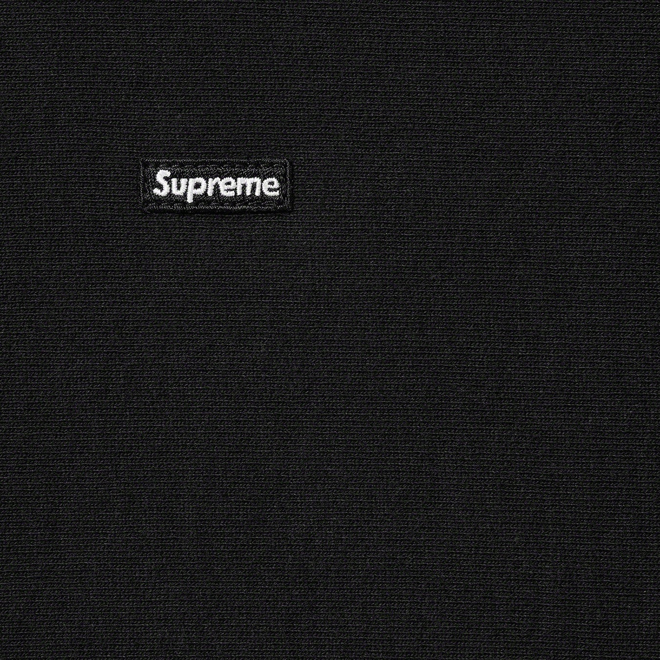 Supreme Small Box Hooded Sweatshirt – sort M Medium
