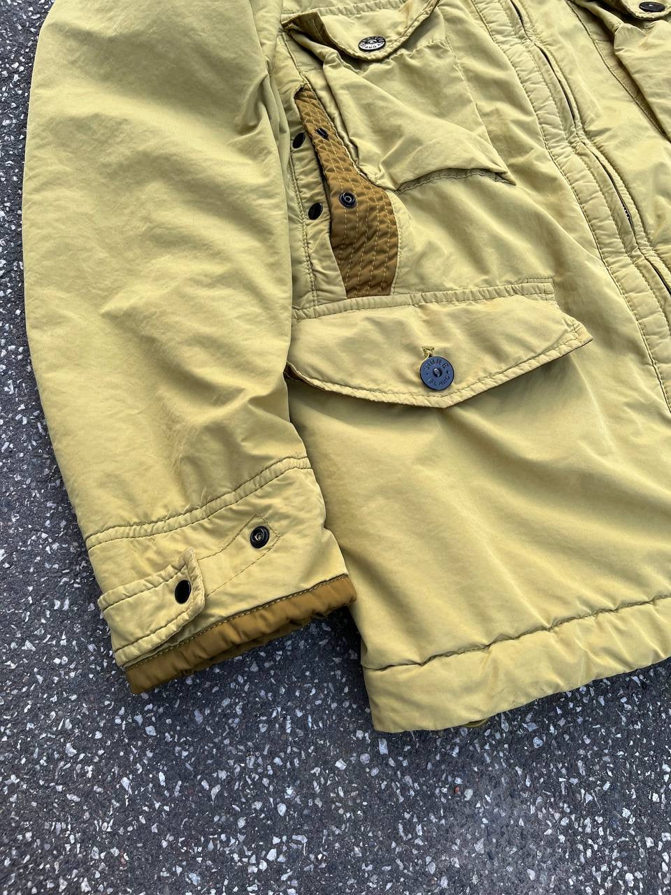 Stone Island David Jakke Med Fleece Insulation Small Ny