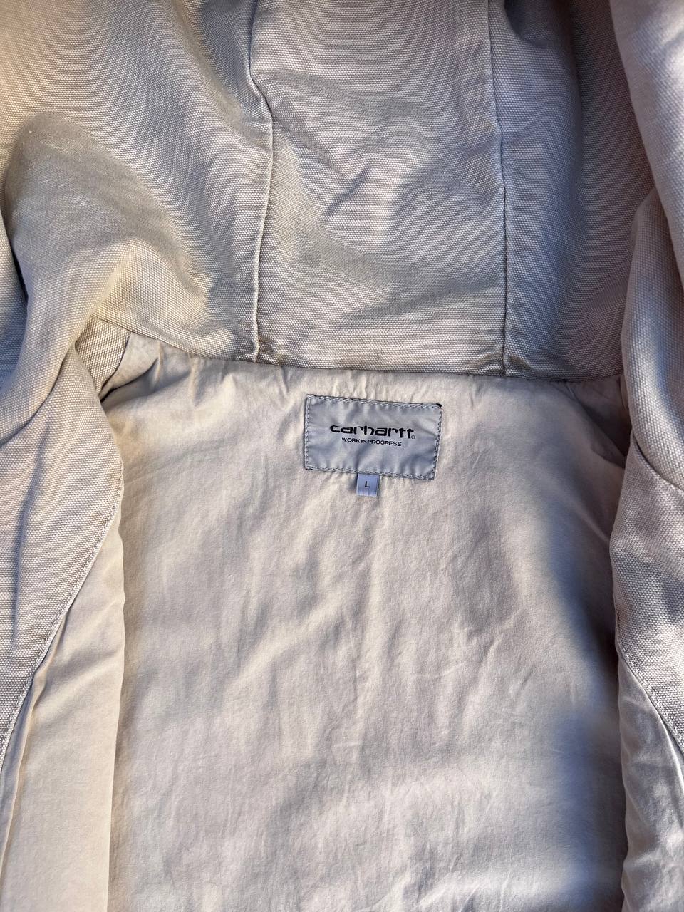 Vintage Carhartt Active Jacket i beige Carhartt WIP jakke i L large mænd (unisex)