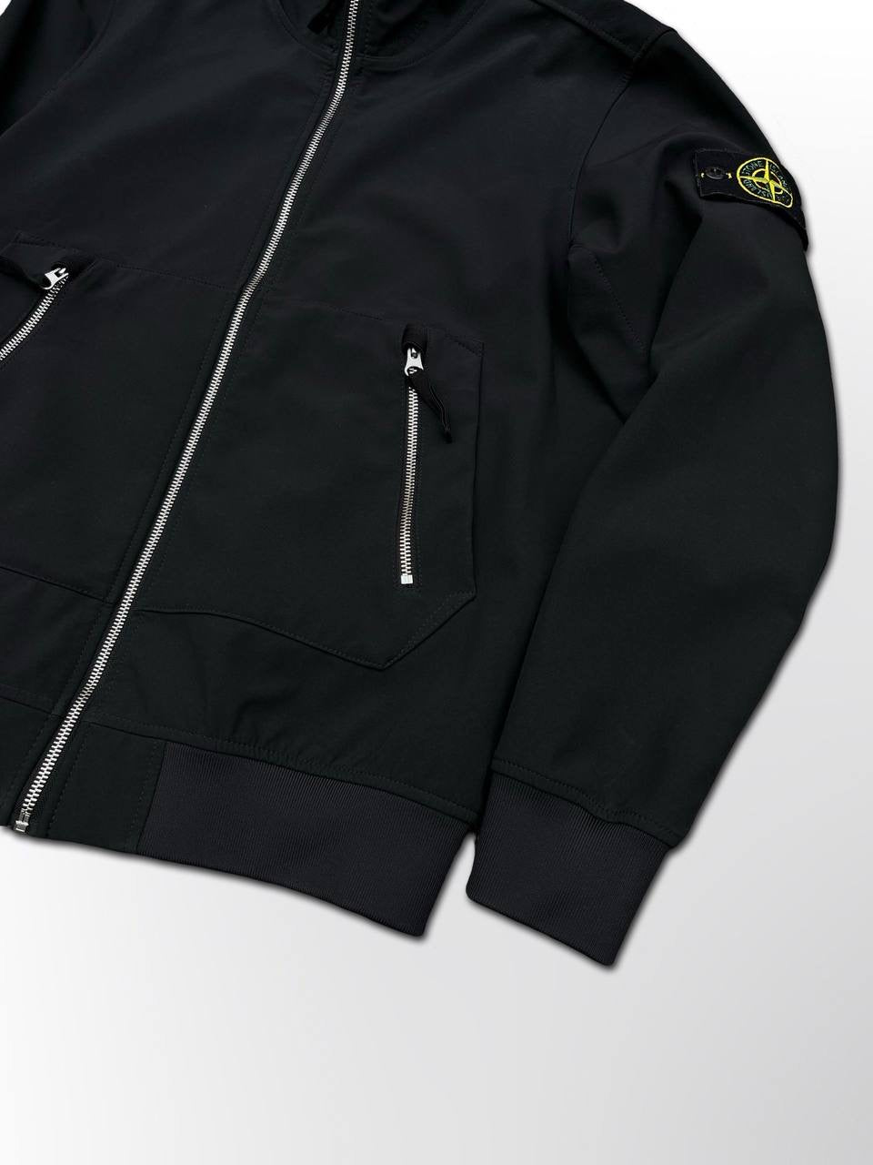 Stone Island Soft Shell R Small brugt i Sort